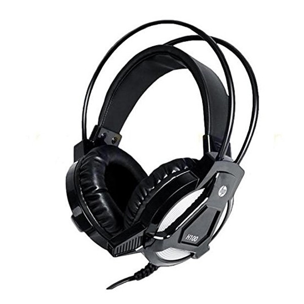 HP H100 (3DR59A) Gaming Headset with Mic (Black)
